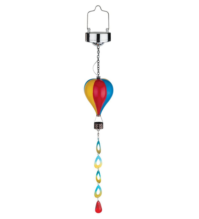 Mini Spinner Solar Lantern - Stripe