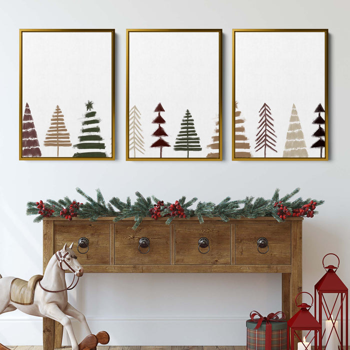 8"x10" / Canvas Set / Antique Gold