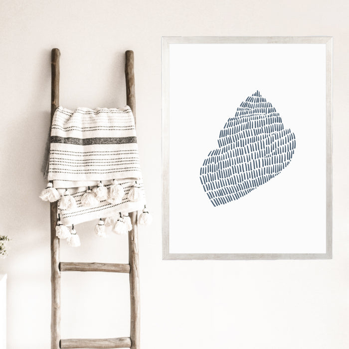 5"x7" / Art Print / Antique Silver