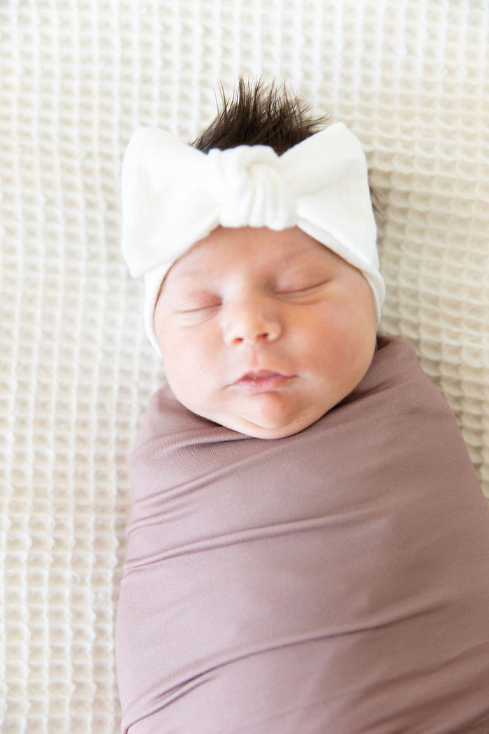 MOCHA SOLID | SWADDLE