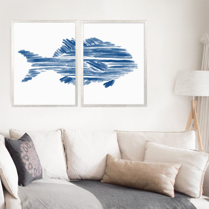 5"x7" / Art Print Set / Antique Silver