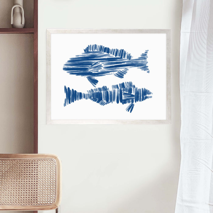 5"x7" / Art Print / Antique Silver