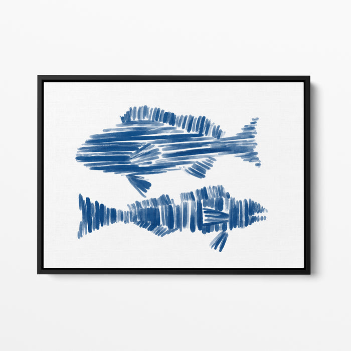 Ocean Fish Duo  - Art Print or Canvas - Jetty Home