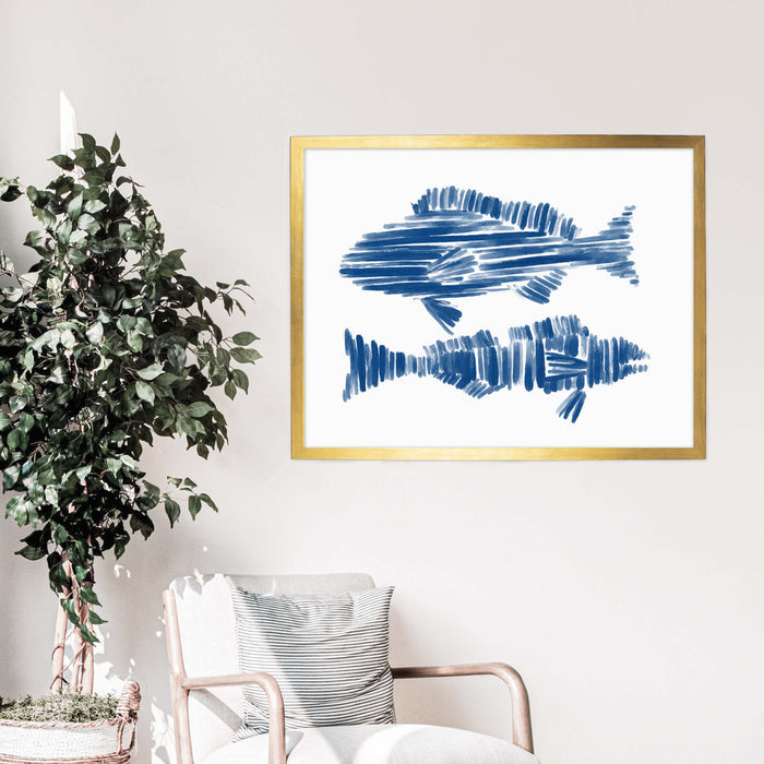 5"x7" / Art Print / Antique Gold
