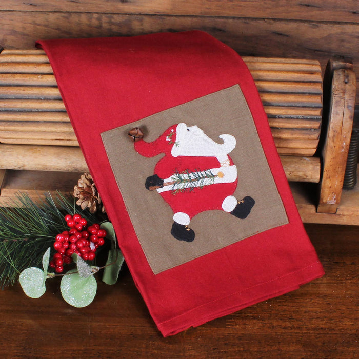 Ol' Saint Nick Towel Set of 2 ETGP1016 - Interiors by Elizabeth