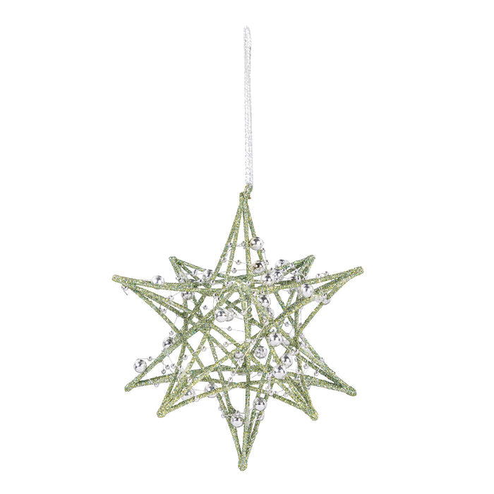 Pearl Starburst Ornament