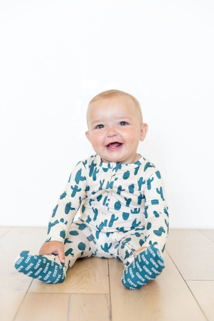 PHOENIX CACTUS (GREEN) | FOOTIE ONE PIECE