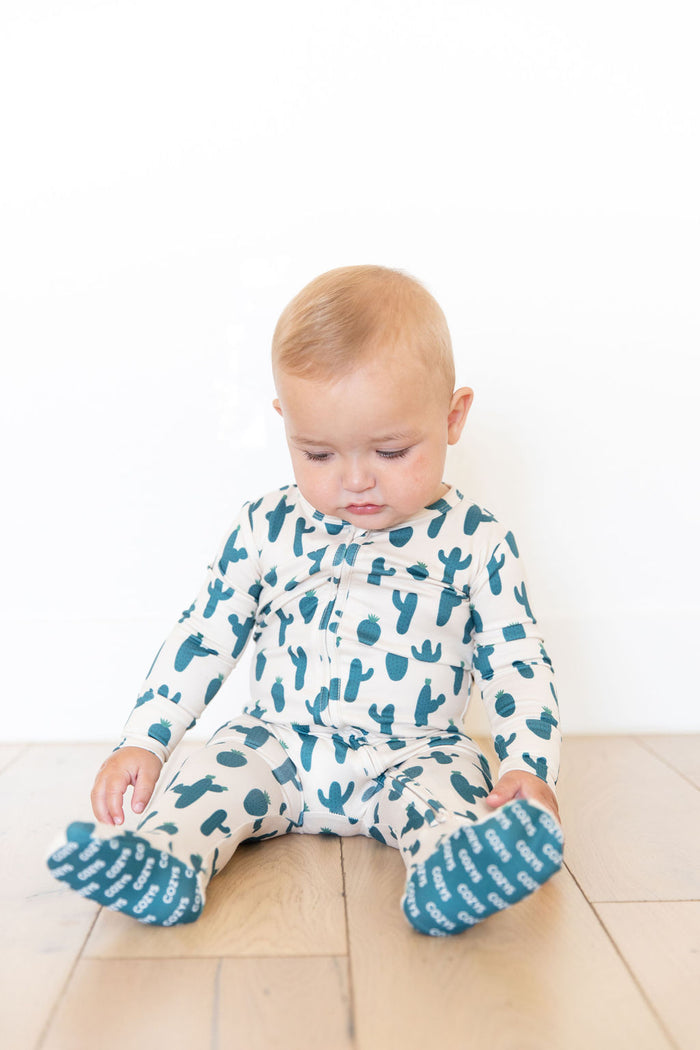 PHOENIX CACTUS (GREEN) | FOOTIE ONE PIECE