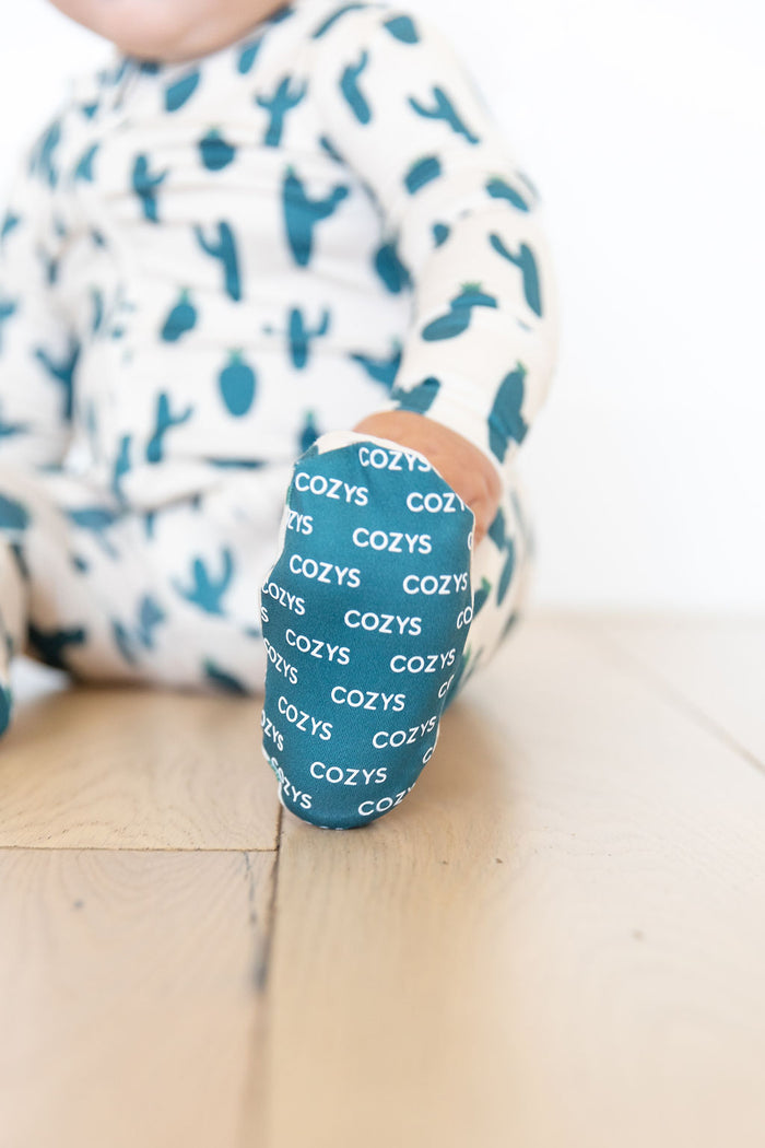PHOENIX CACTUS (GREEN) | FOOTIE ONE PIECE