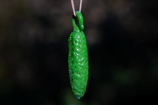 pickle with cremation ash