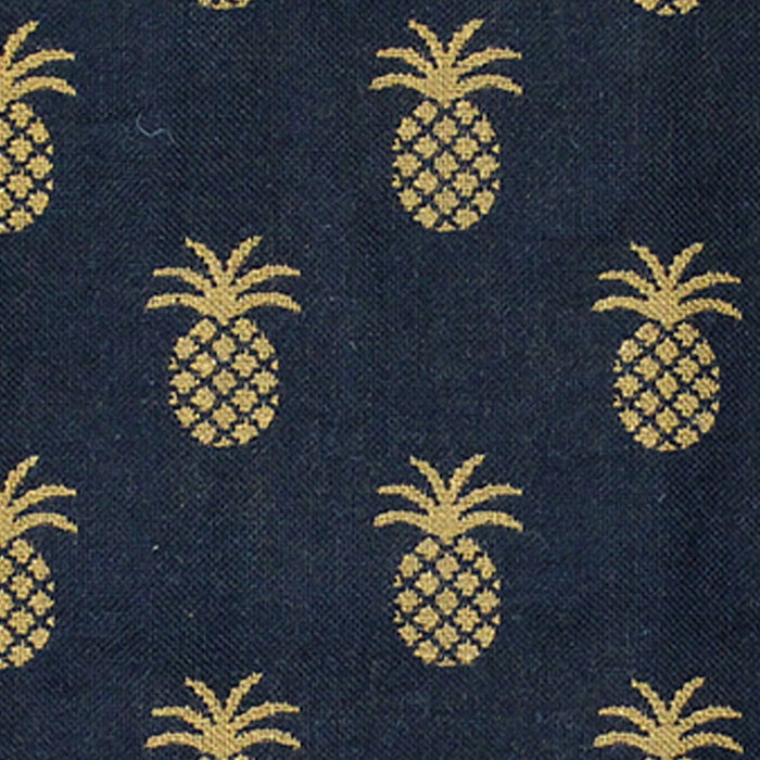 Pineapple Town -  Black  Set of 6 KT660011 - Interiors by Elizabeth