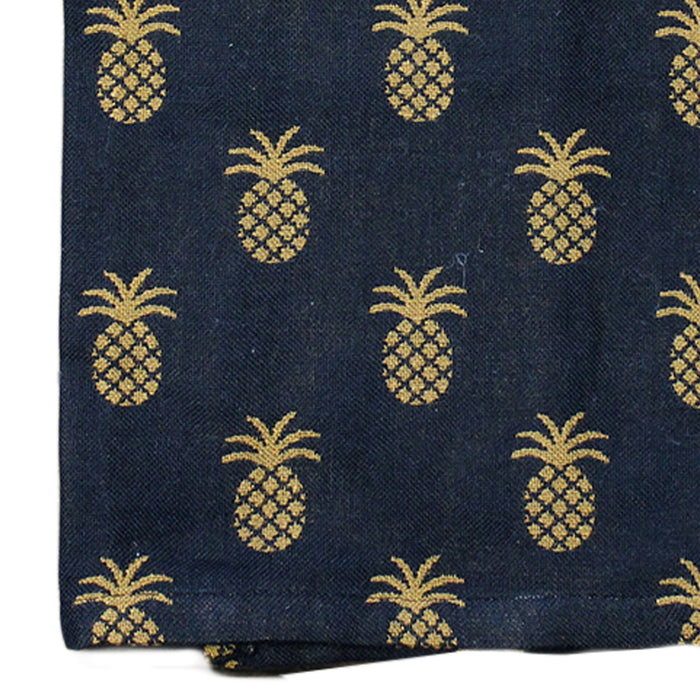 Pineapple Town -  Black  Set of 6 KT660011 - Interiors by Elizabeth