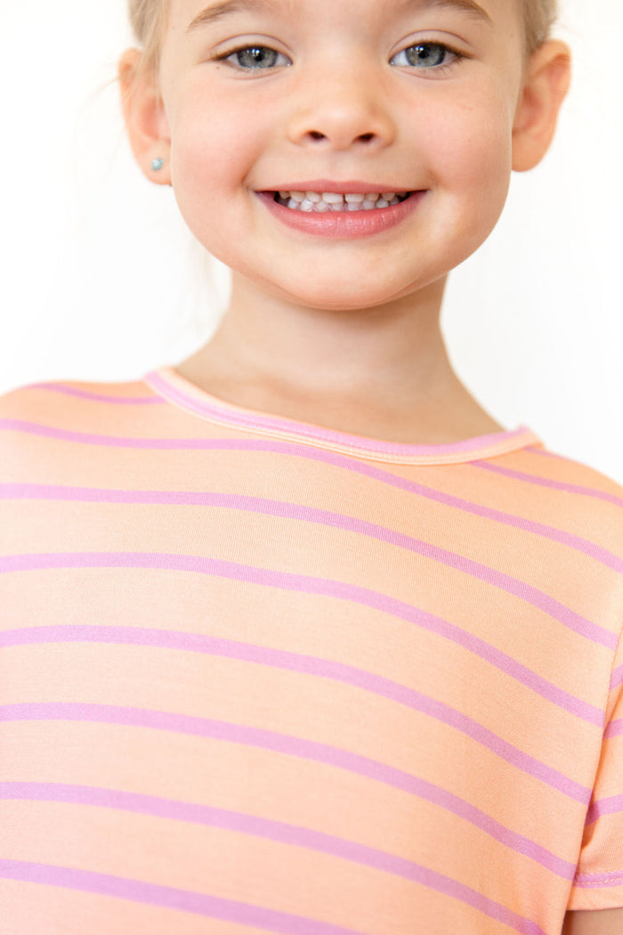 PINK STRIPE | SHORT SET