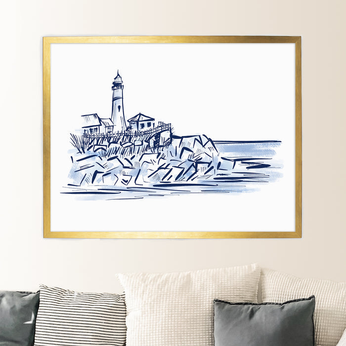 5"x7" / Art Print / Antique Gold