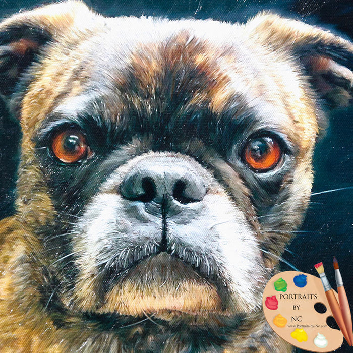 Pug Painting 617