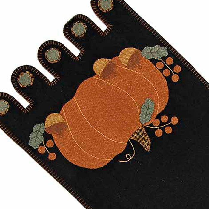 Pumpkin & Acorns Table Runner TRAR0060 - Interiors by Elizabeth
