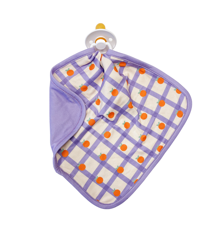 PURPLE GRID + ORANGES | LOVIE