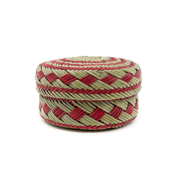Red Pine Needle Basket