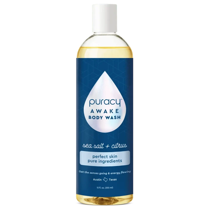 Refillable Body Wash, natural formula, sea salt & citrus scent, 12 fl oz, eco-friendly bottle.#scent_citrus-&-sea-salt|size_standard
