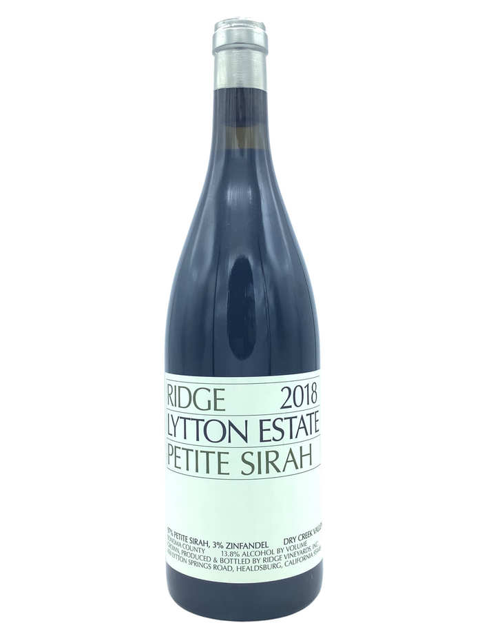 Ridge Lytton Estate Petite Sirah