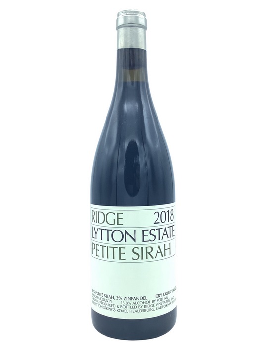 Ridge Lytton Estate Petite Sirah