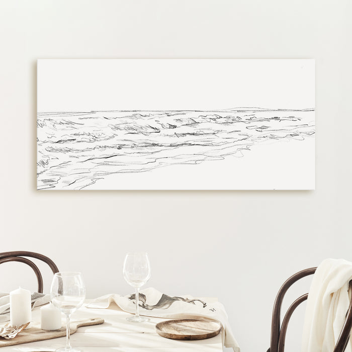 Rolling Seas Panoramic - Art Print or Canvas - Jetty Home