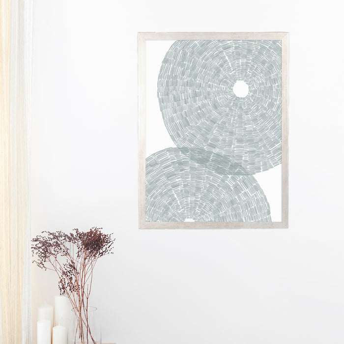 5"x7" / Art Print / Antique Silver