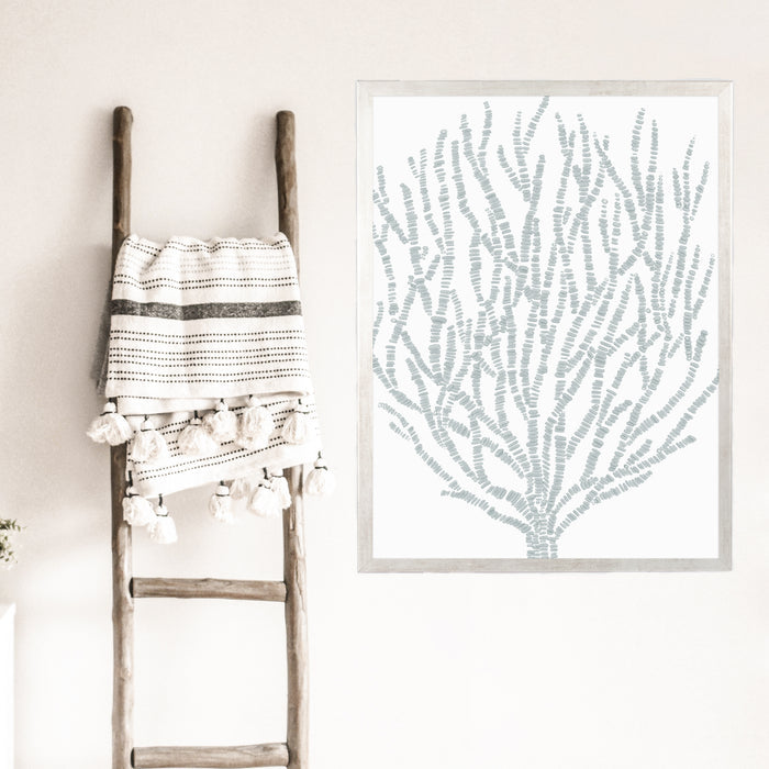 5"x7" / Art Print / Antique Silver