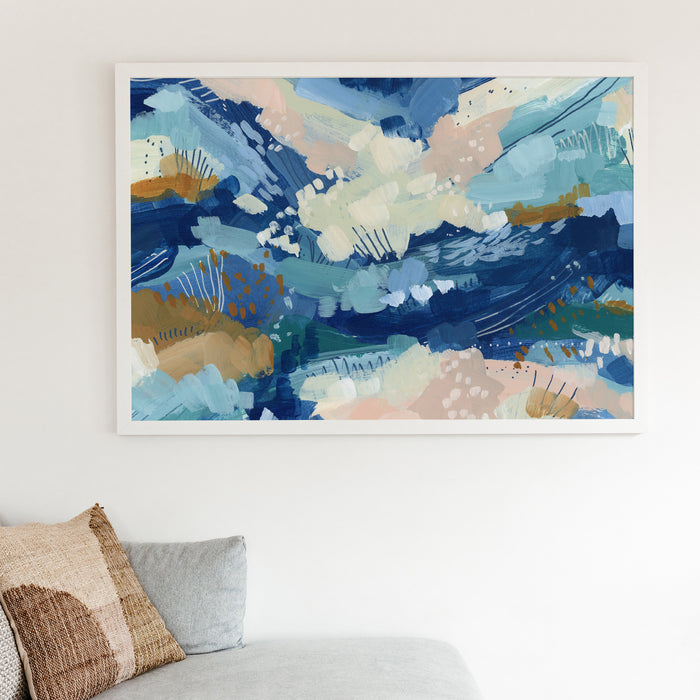 Seabed Abstract  - Art Print or Canvas - Jetty Home