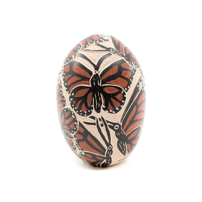 Seed Pot with Monarch Butterflies