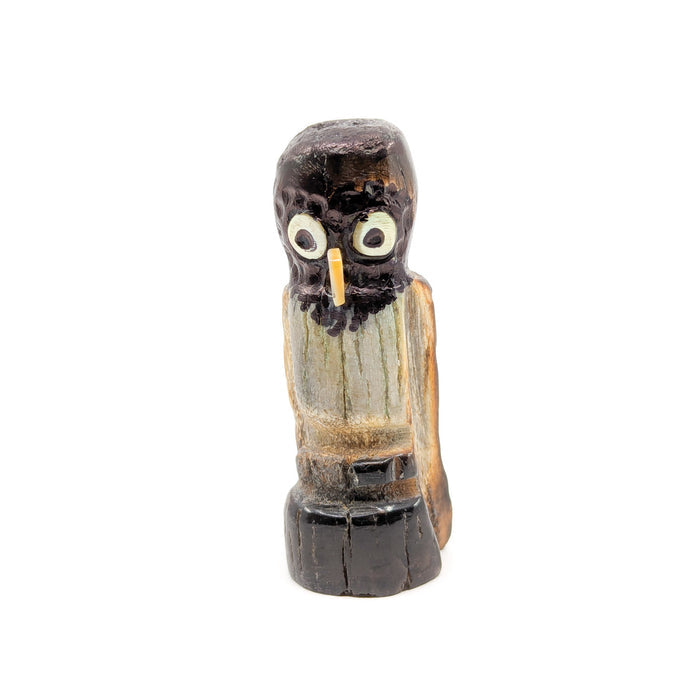 Shed Antler Night Owl Carving