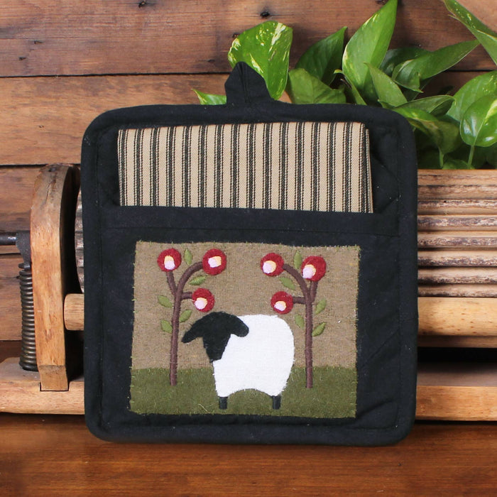 Sheep in the Grove Pocket Potholder Set PH016045 - Interiors by Elizabeth