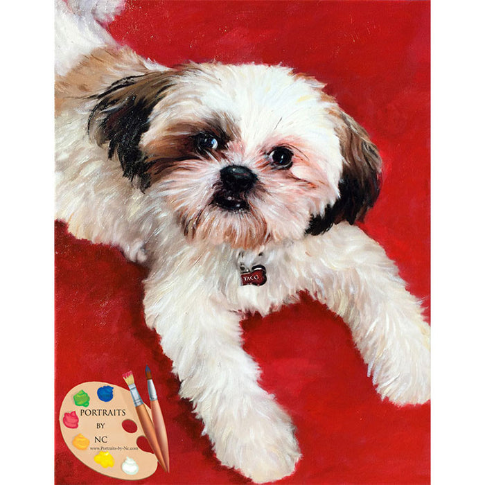 Shih Tzu Pet Painting 402
