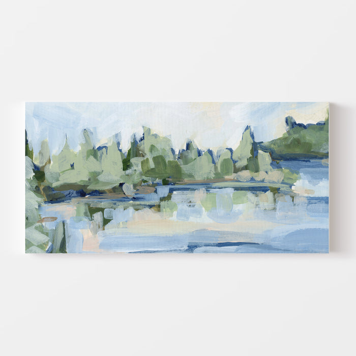 Shimmering Depths Panoramic - Art Print or Canvas - Jetty Home