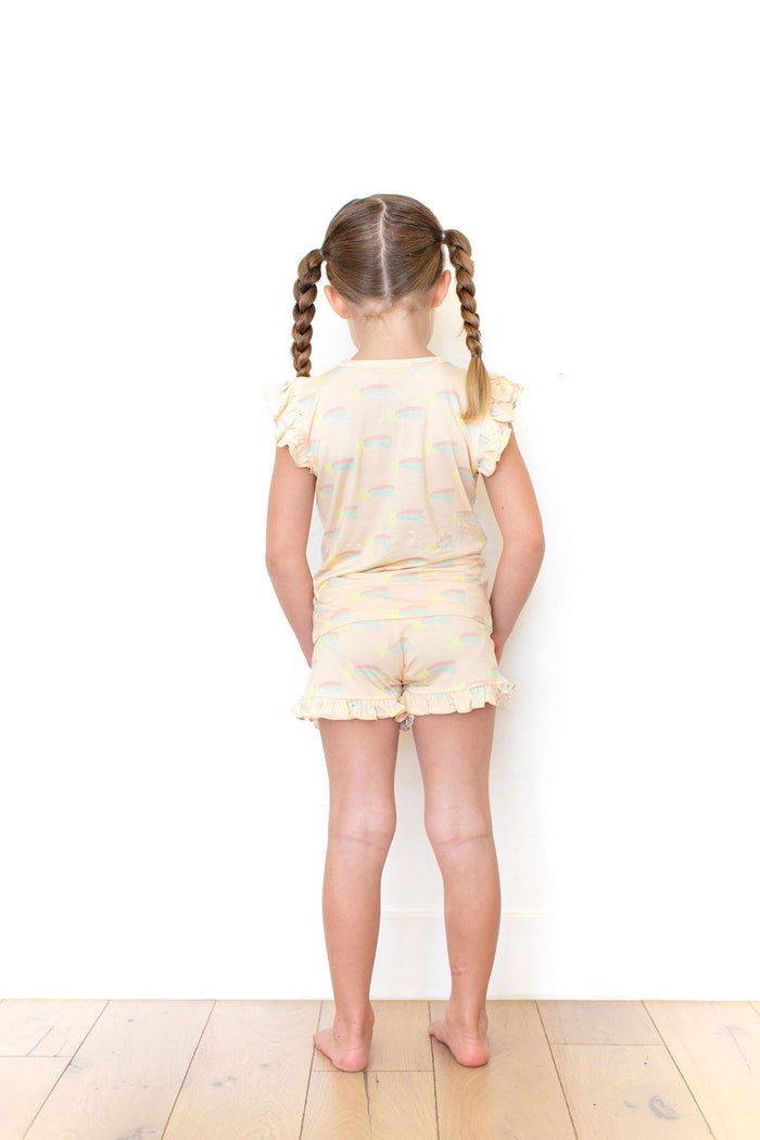SHOOTING STARS | RUFFLE SHORT SET