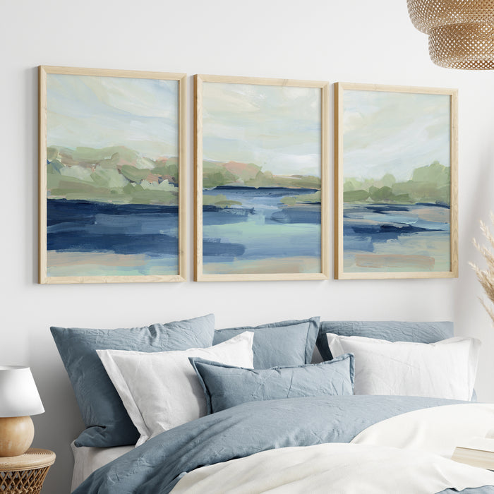 5"x7" / Art Print Set / Natural Wood