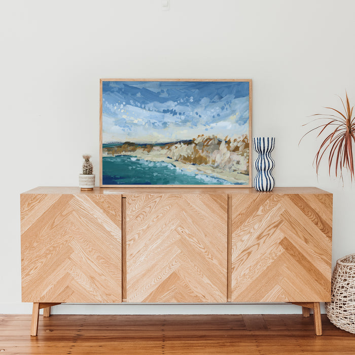 Shoreside Retreat - Art Print or Canvas - Jetty Home