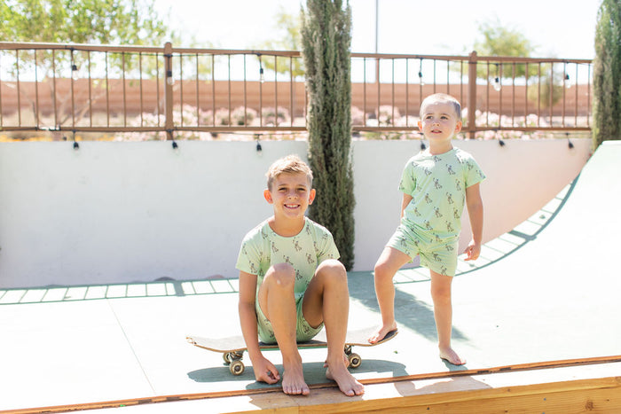 SKELLY SKATER | SHORT SET
