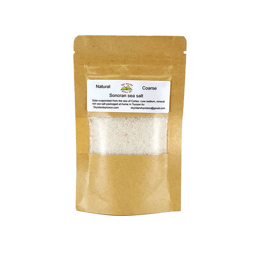 sonoran sea salt natural unflavored coarse ground