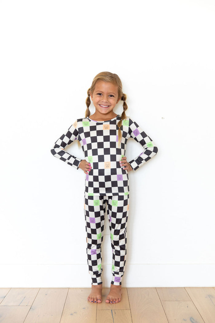 SPOOKY CHECKER | LONG SLEEVE