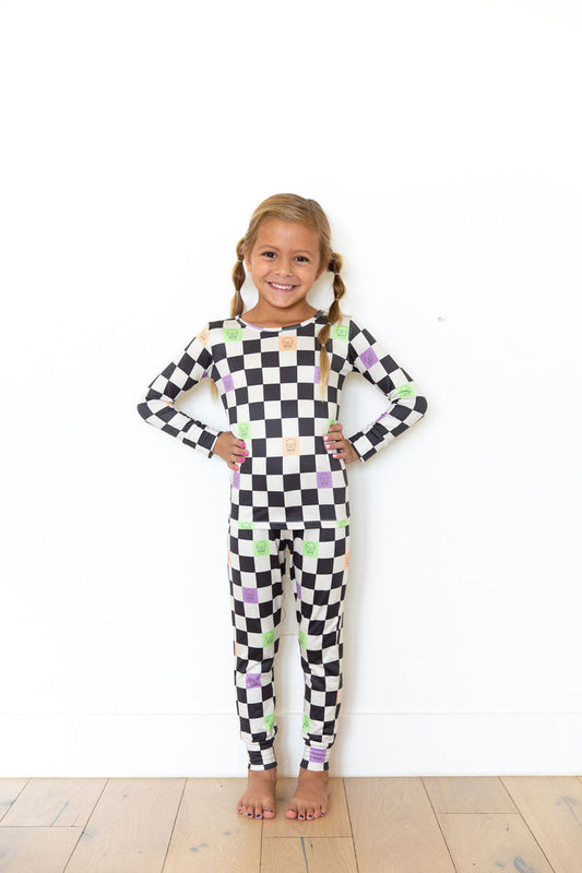 SPOOKY CHECKER | LONG SLEEVE