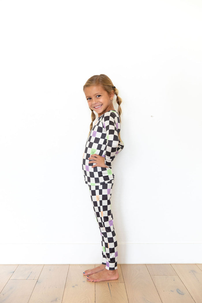 SPOOKY CHECKER | LONG SLEEVE