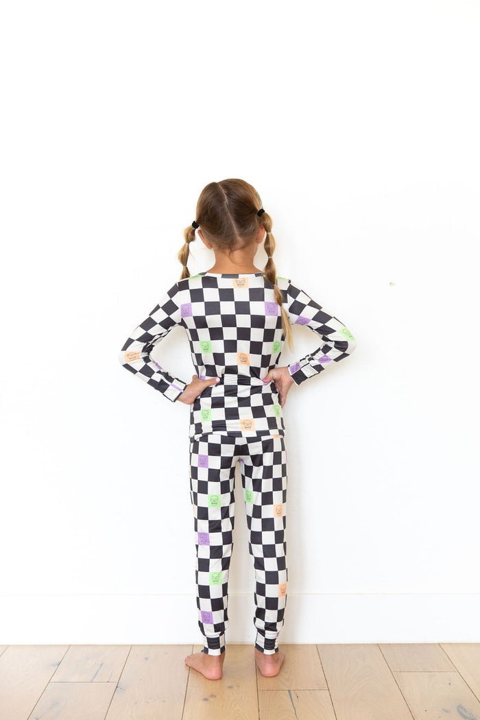 SPOOKY CHECKER | LONG SLEEVE