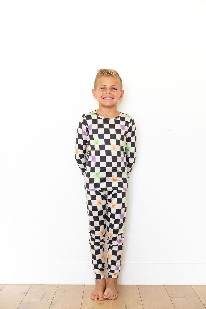 SPOOKY CHECKER | LONG SLEEVE