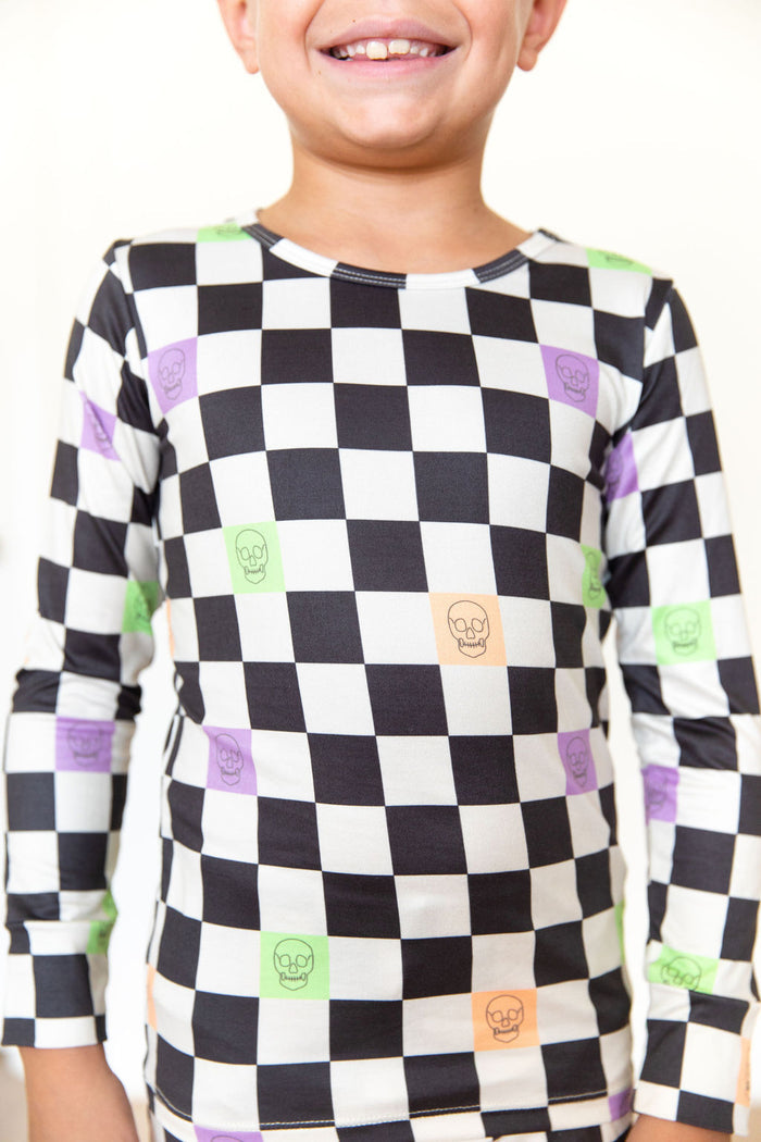 SPOOKY CHECKER | LONG SLEEVE