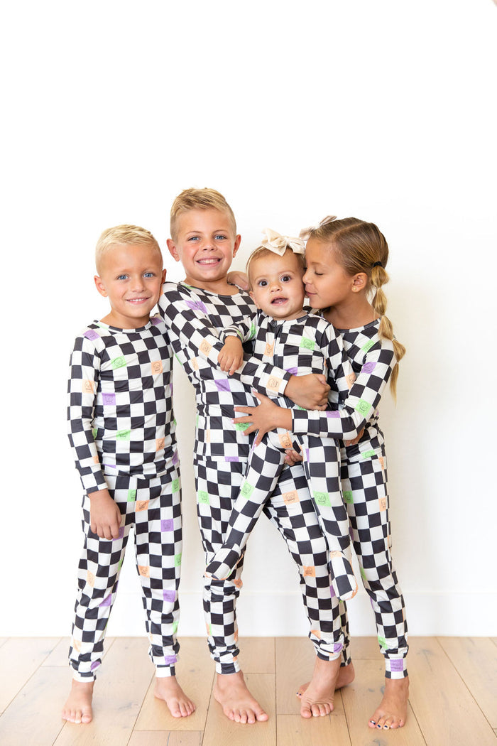 SPOOKY CHECKER | LONG SLEEVE