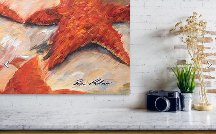 Starfish - Large Metal Print