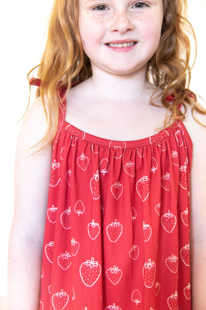 STRAWBERRY PATCH - TANK DRESS