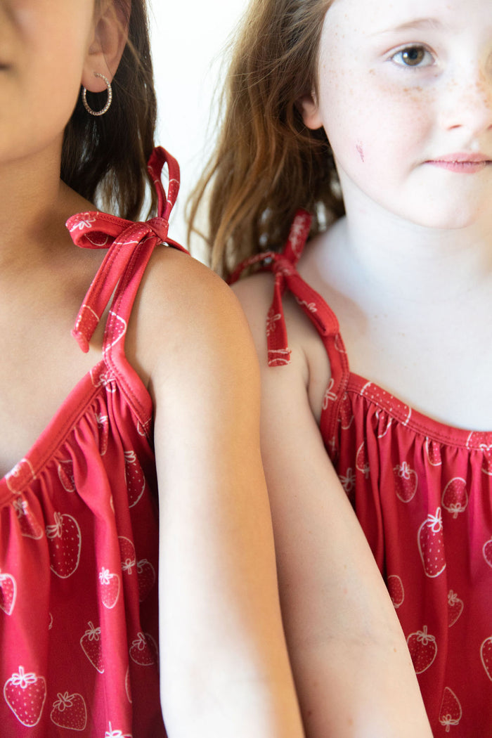 STRAWBERRY PATCH - TANK DRESS
