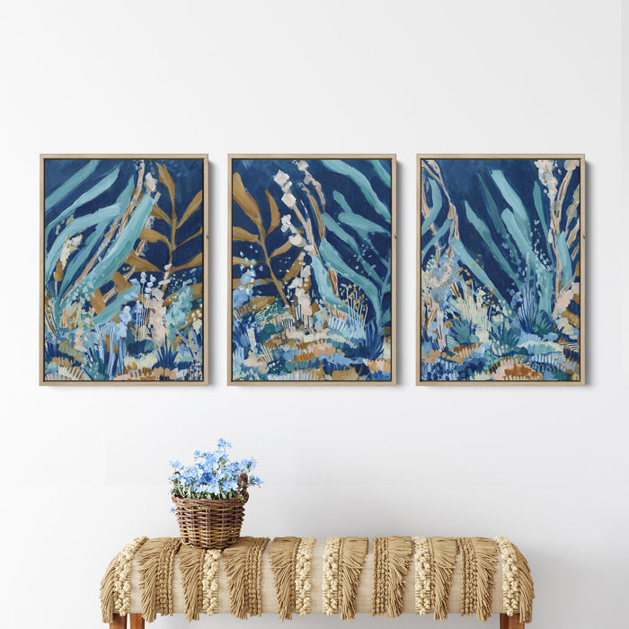 8"x10" / Canvas Set / Natural Wood